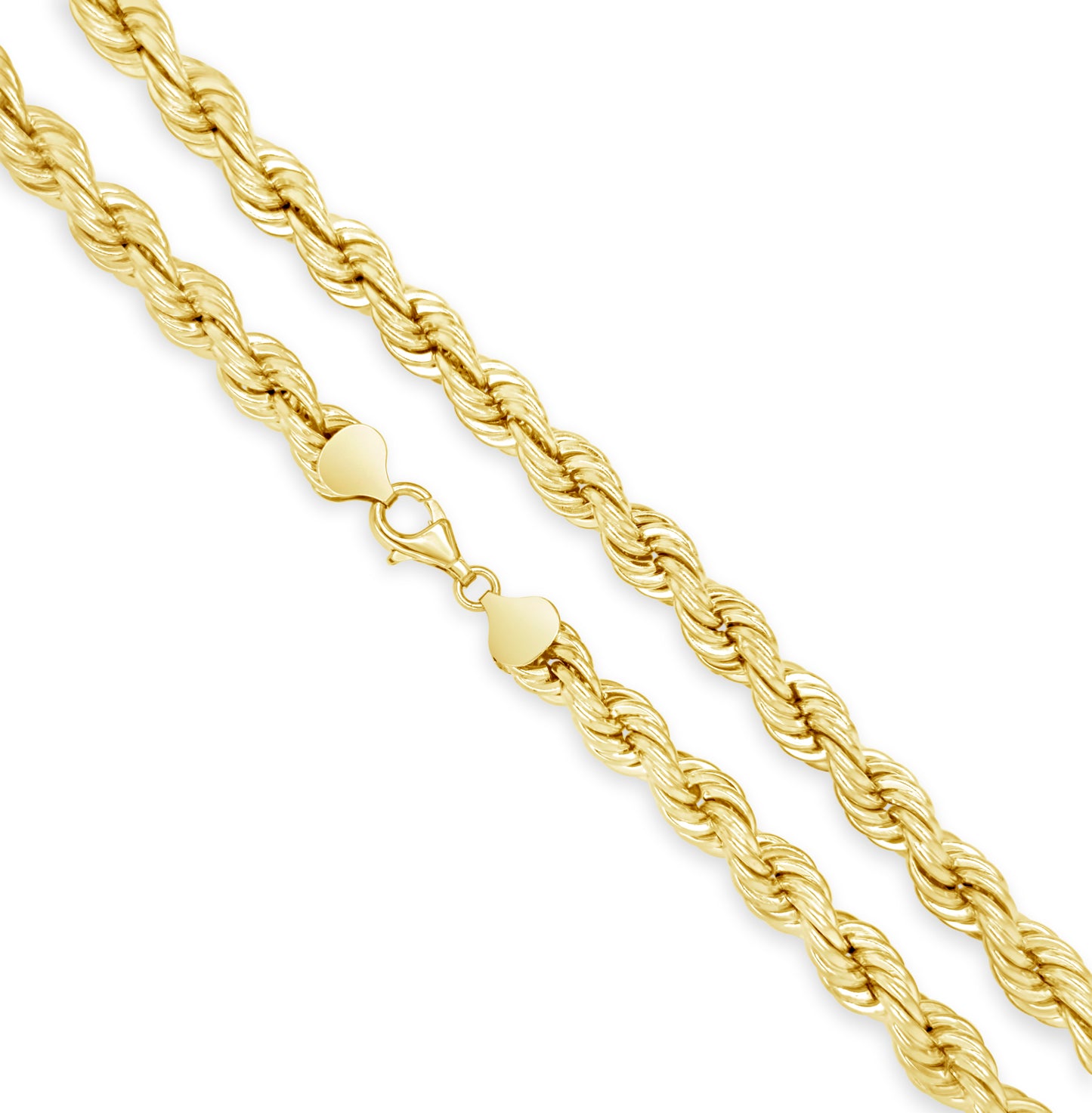 14K Hollow Rope Chain