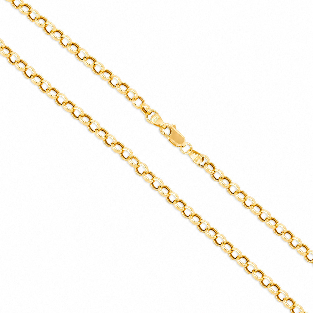 14K Rolo Lobster Clasp Chain