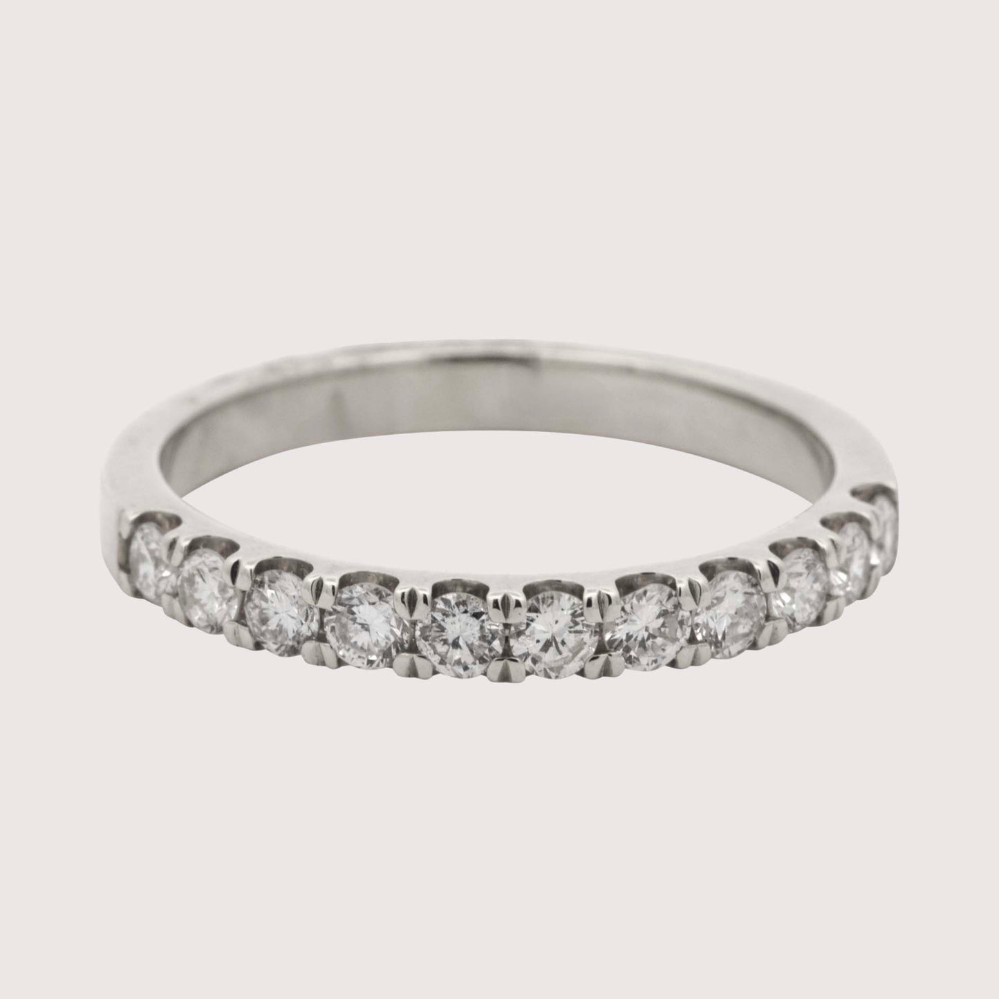 14K Yellow Gold Diamond Band