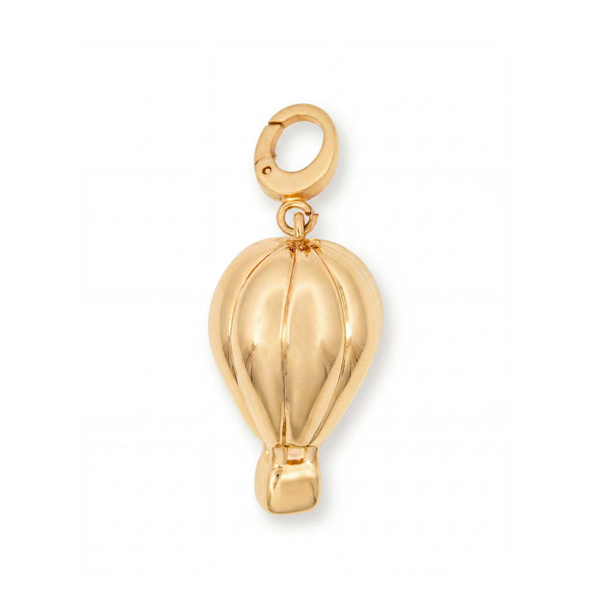 14k Yellow Gold Hot Air Balloon Pendant