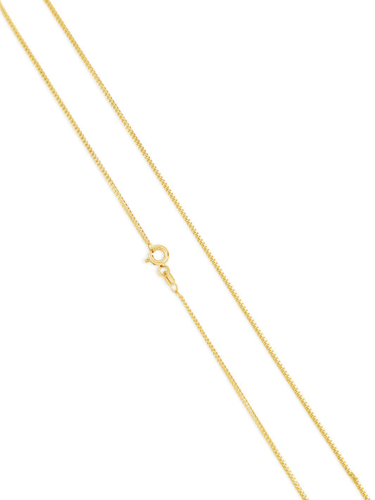 14k Solid Miami Cuban Spring Lock Chain