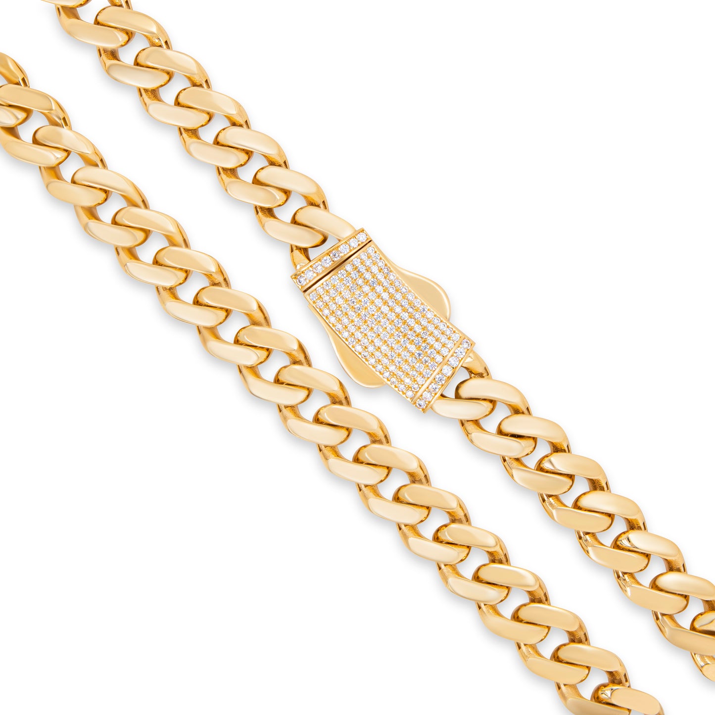 14K Monaco Chain