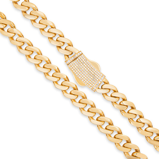 14K Monaco Chain
