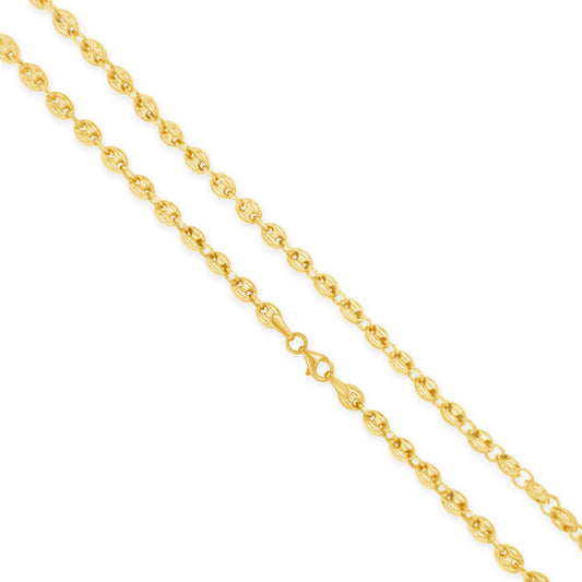 14K Marina Puff Chain