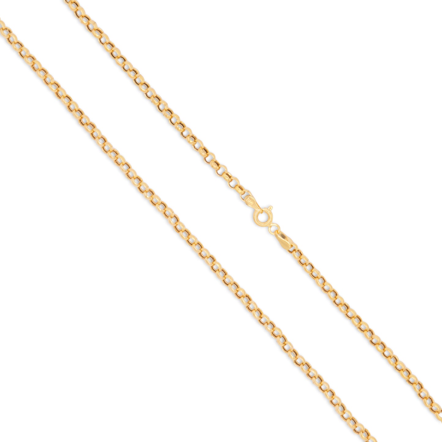 14K Rolo Spring Lock Chain