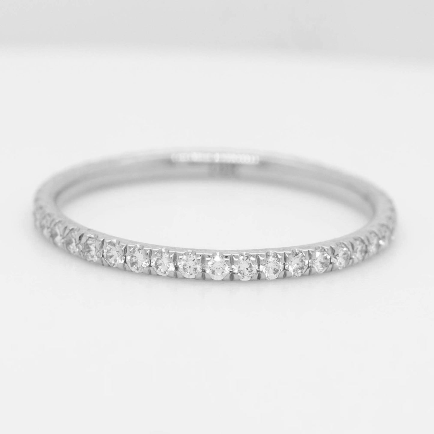 14K White Gold Diamond Eternity Band Style 3