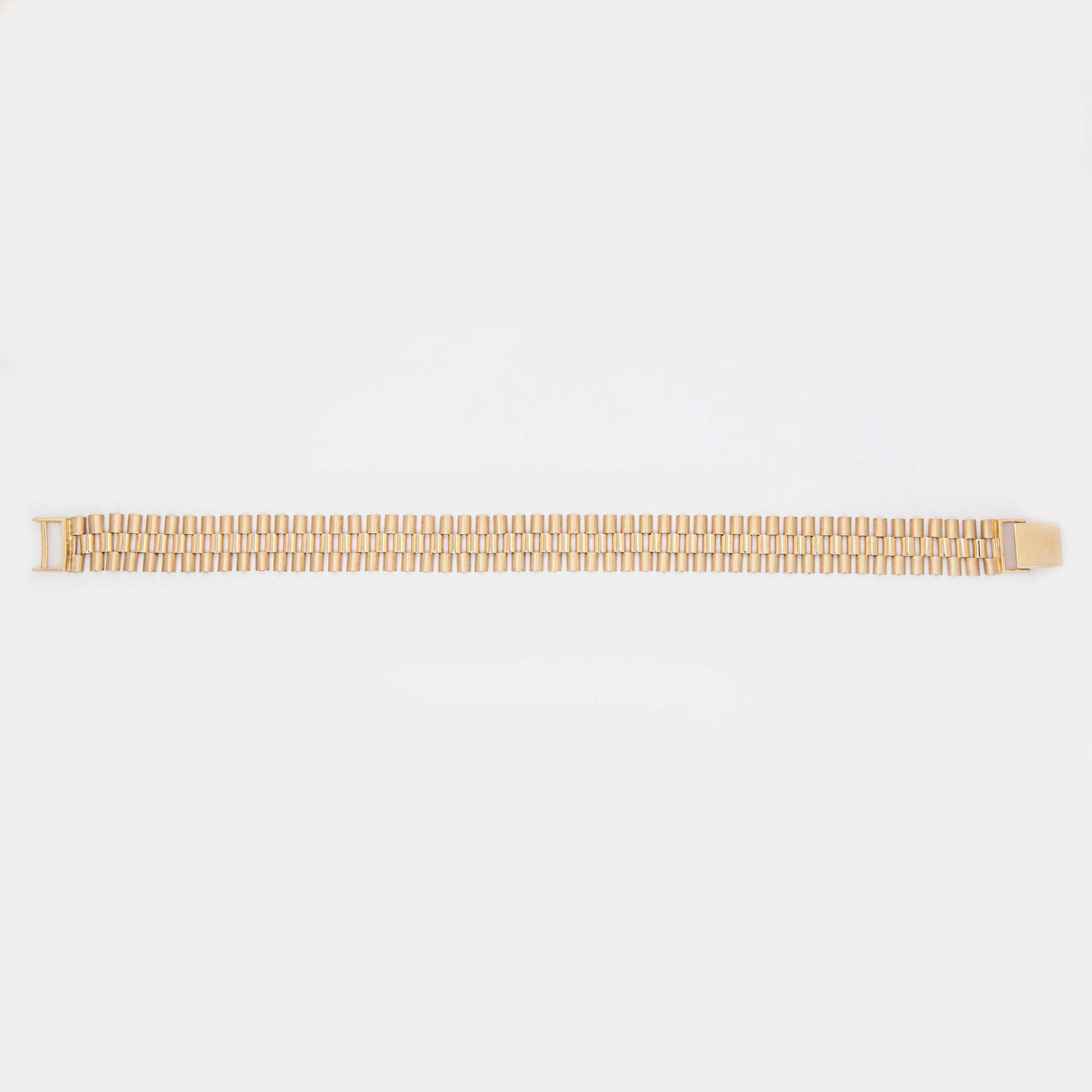 14k Yellow Gold Expansion Men's Bracelet 14.2 / 8