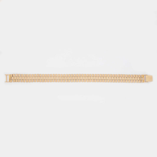 14k Yellow Gold Expansion Men's Bracelet 14.2 / 8