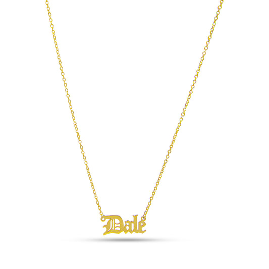 14K Yellow Gold "Dale" Necklace
