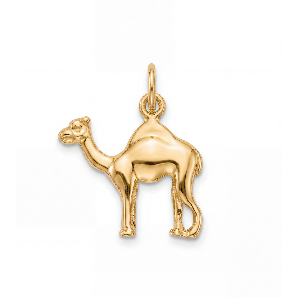 14k Yellow Gold Camel Pendant