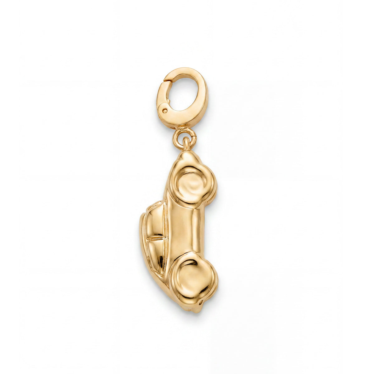 14k Yellow Gold Car Pendant
