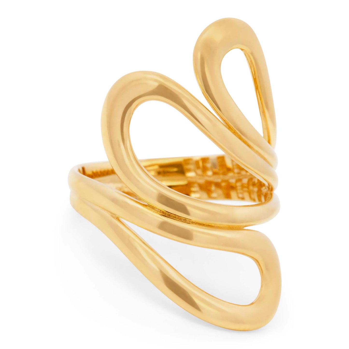 14K Yellow Gold Organic Shape Ring
