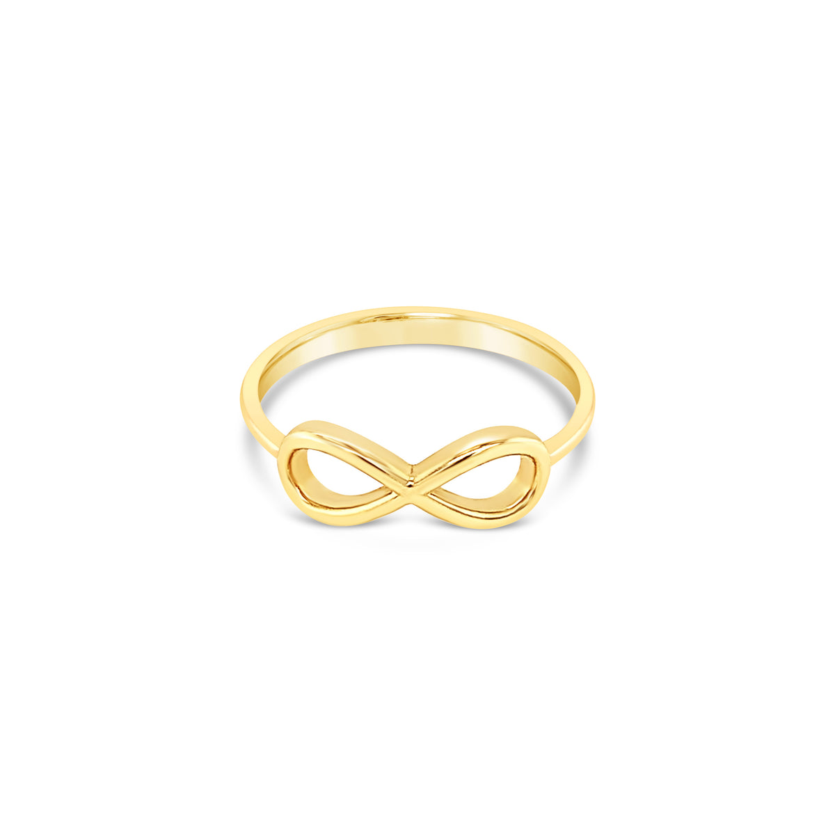 14K Yellow Gold Infinity Ring