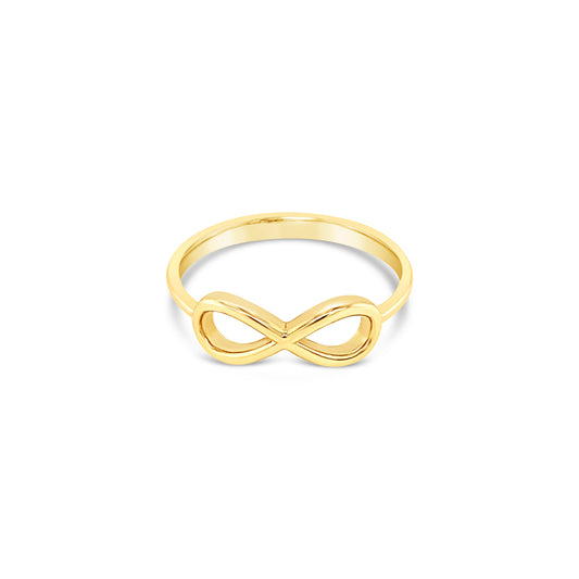 14K Yellow Gold Infinity Ring